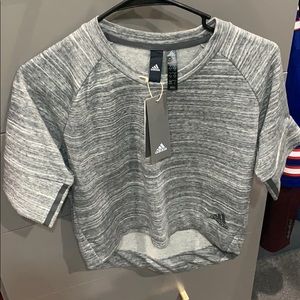 Adidas crop sweatshirt